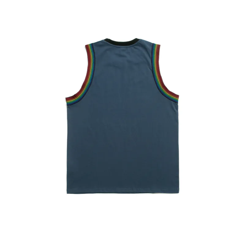 Retro Casual Printed Vest T Shirt-5