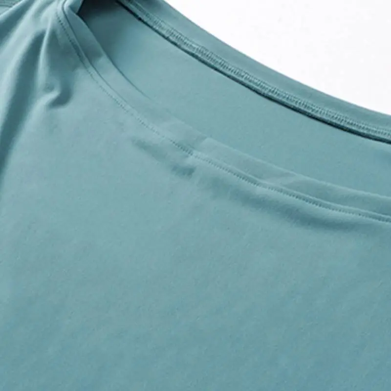 Sporty Loose Nylon Fitness Clothing-12