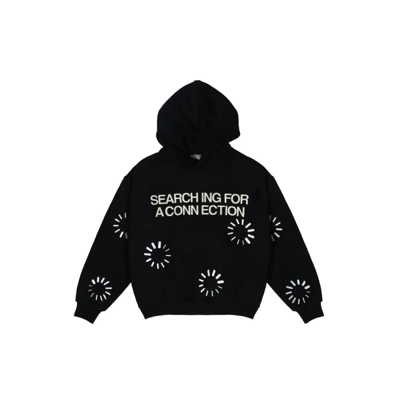 New Style Embroidery English Letters Creative Loading Printed Hoodie-0