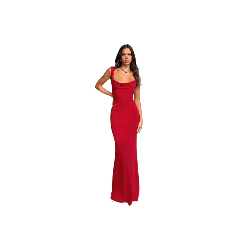 Fashion Sexy Polyester Dress Women