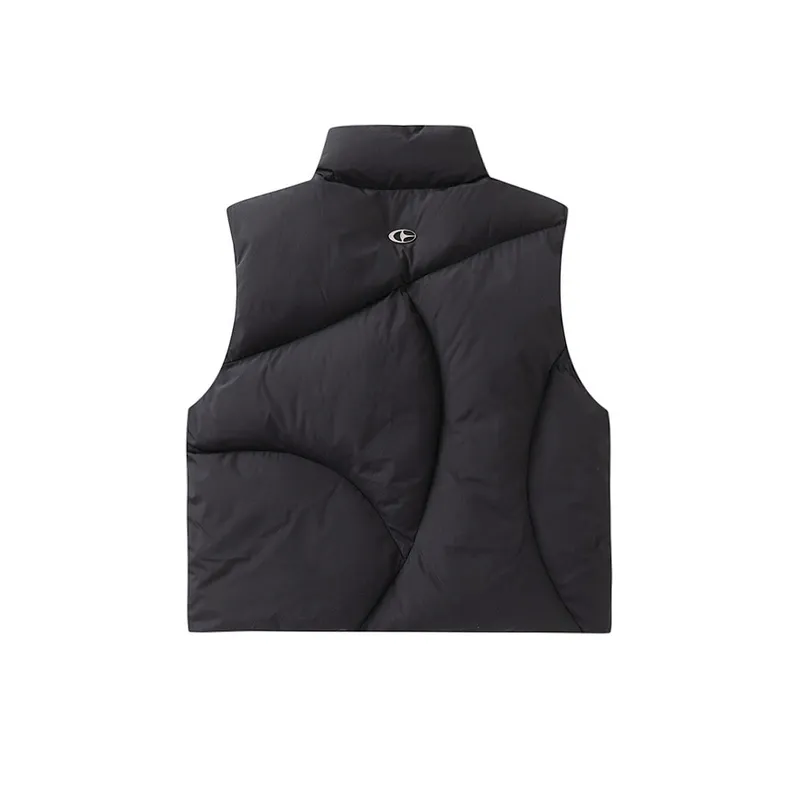 New Street Irregular Arc Warmth retaining Jacket-1