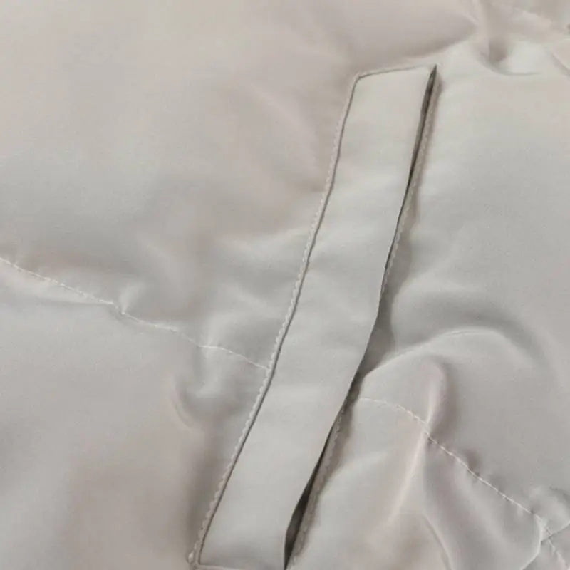 Casual Plain Polyester Quilted Jacket-5