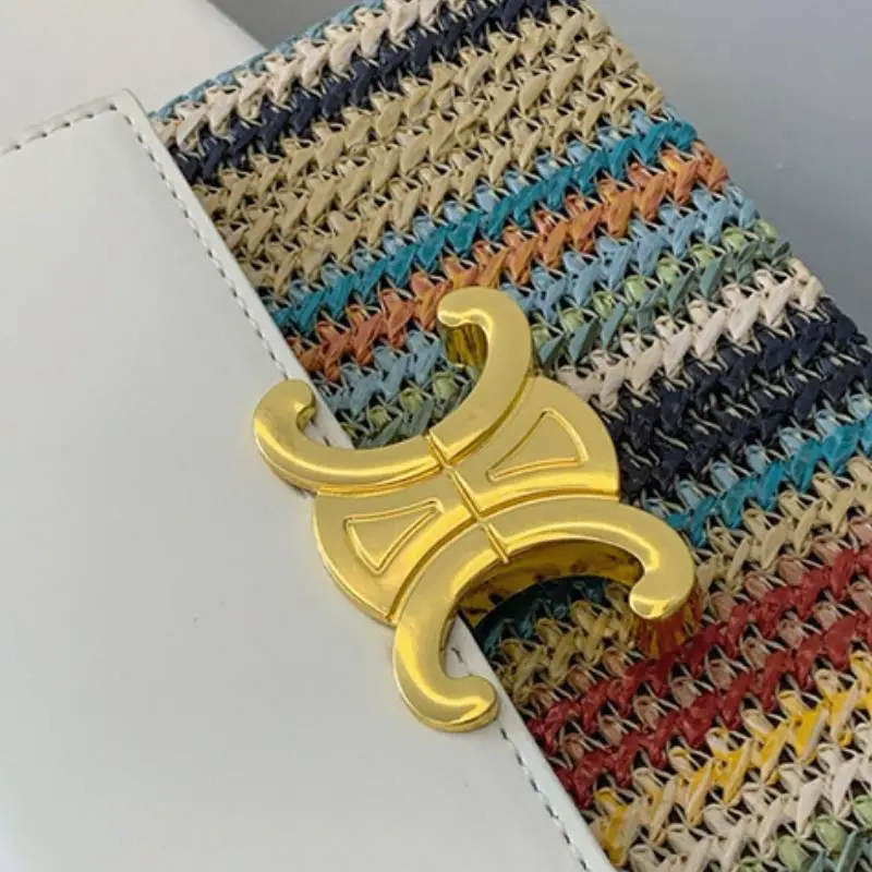 Fashion Contrast Color Handbag Women-5