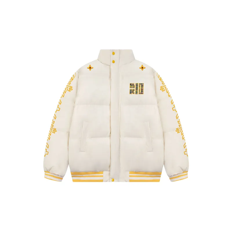 Casual Loose Blended Synthetic Fabrics Quilted Jacket-2