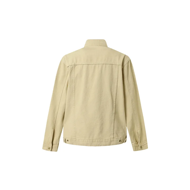 Casual Loose Cotton Blended Fabric Jacket-1