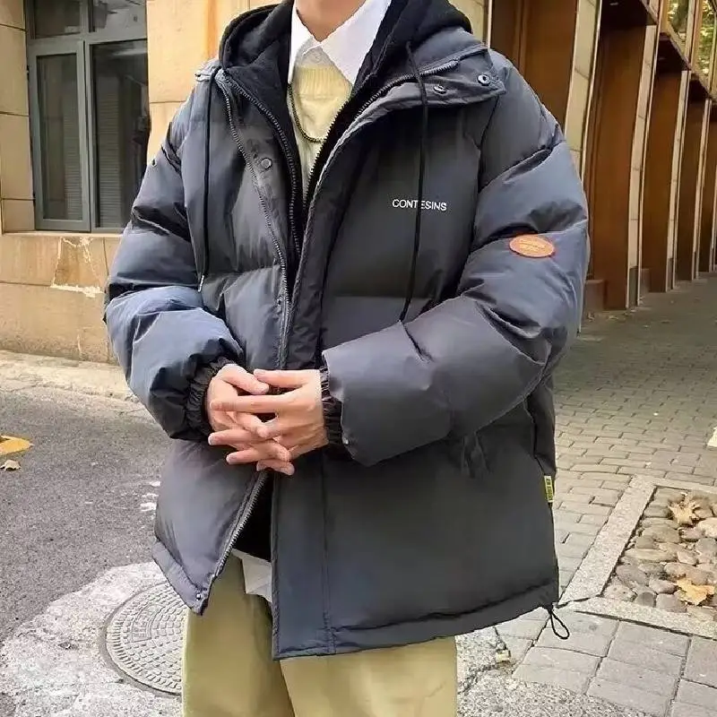 Simple Casual Quilted Jacket-7