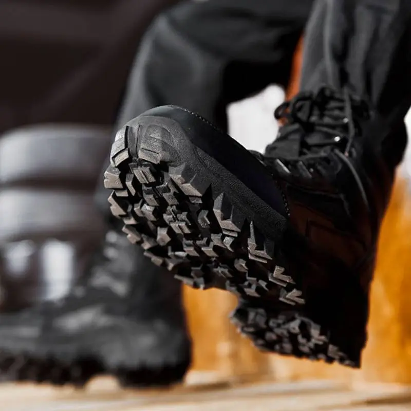 Casual Breathable Zipper Snow Boots-1