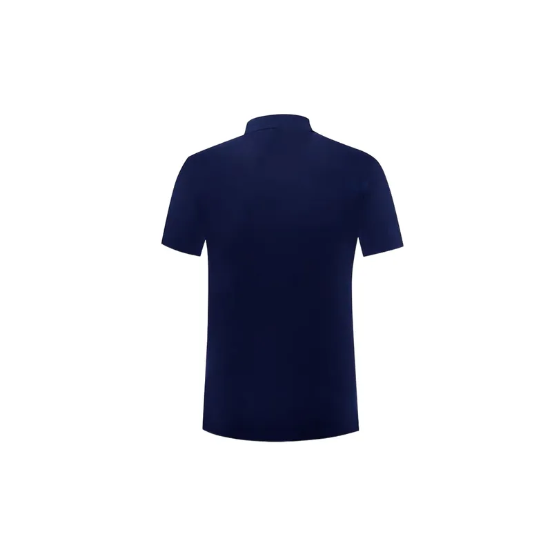Casual Plain Blended Synthetic Fabrics Polo-1