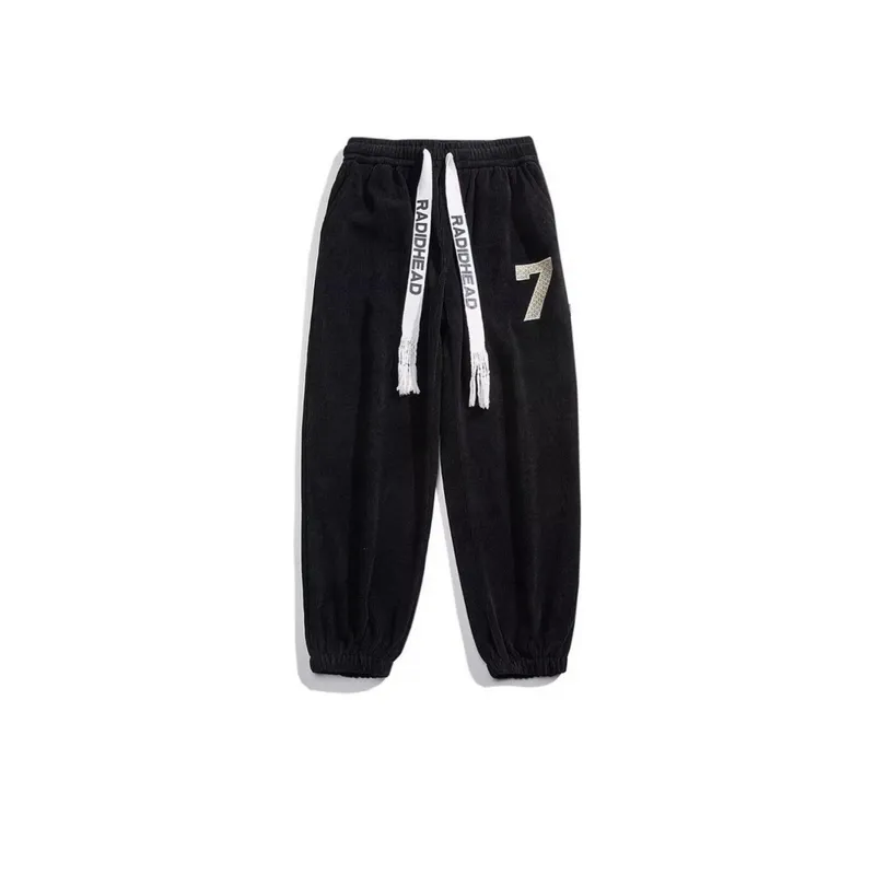 Trendy Casual Sports Knit Sweatpants-0
