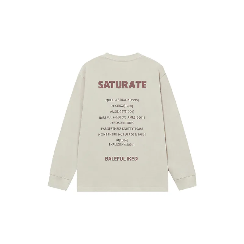 Fashionable Simple Loose T Shirt-1