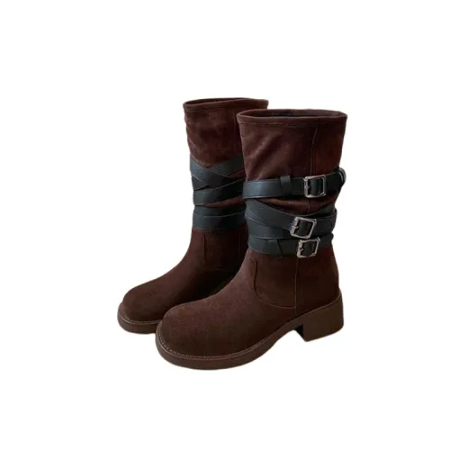 Retro Fashionable Knee-High Boots