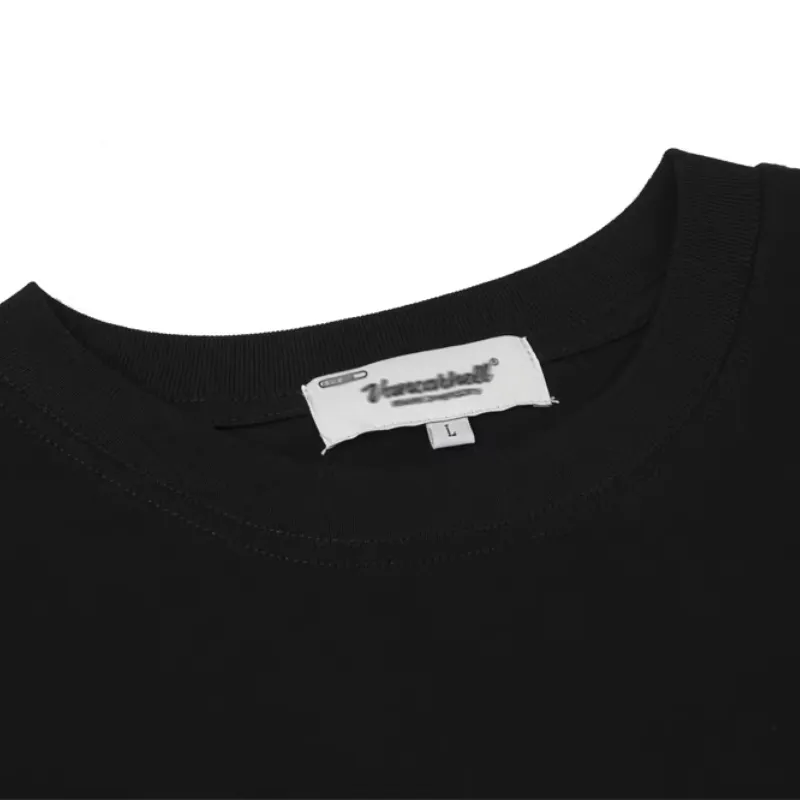 Casual Loose Print 100% Cotton T Shirt-2