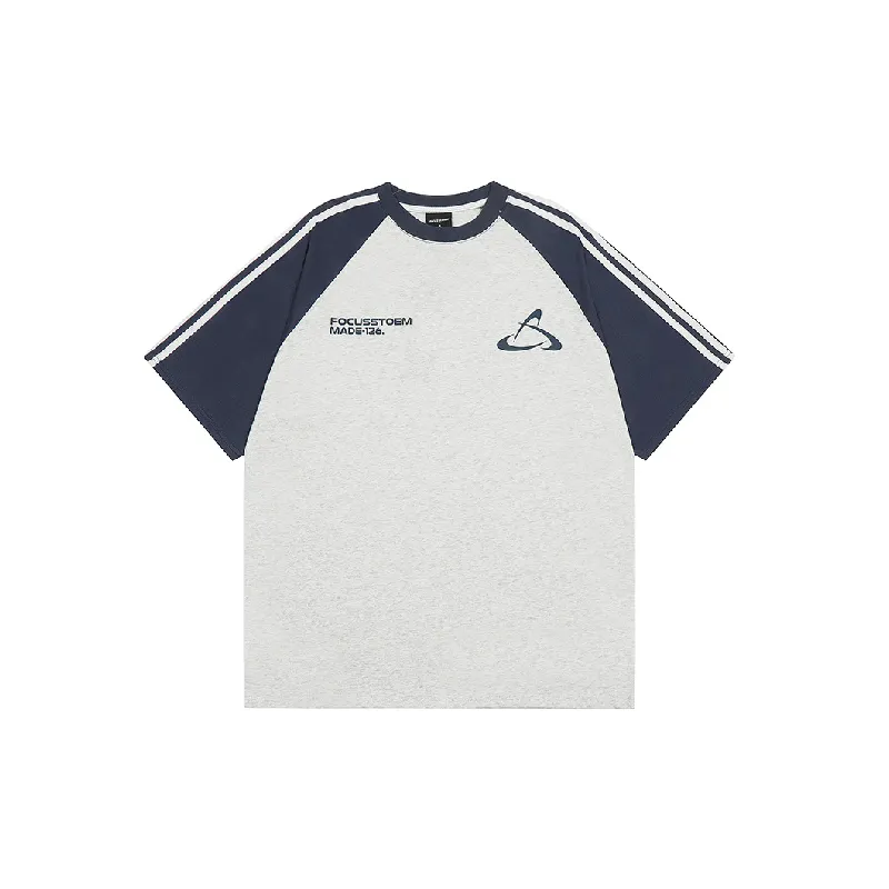 Fashion Letter 100% Cotton T Shirt-2