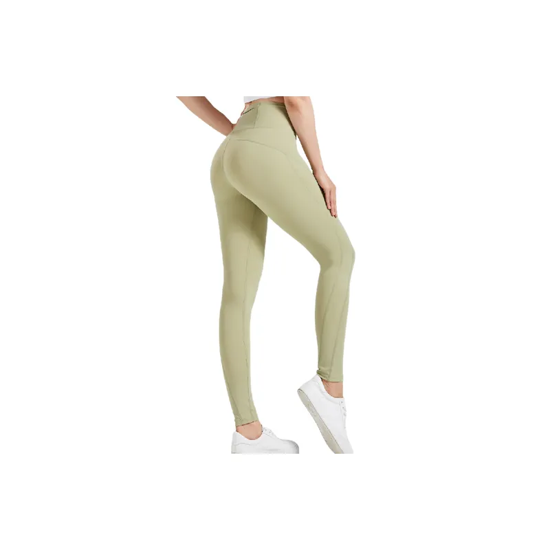 Sporty Casual Nylon Leggings Women-1