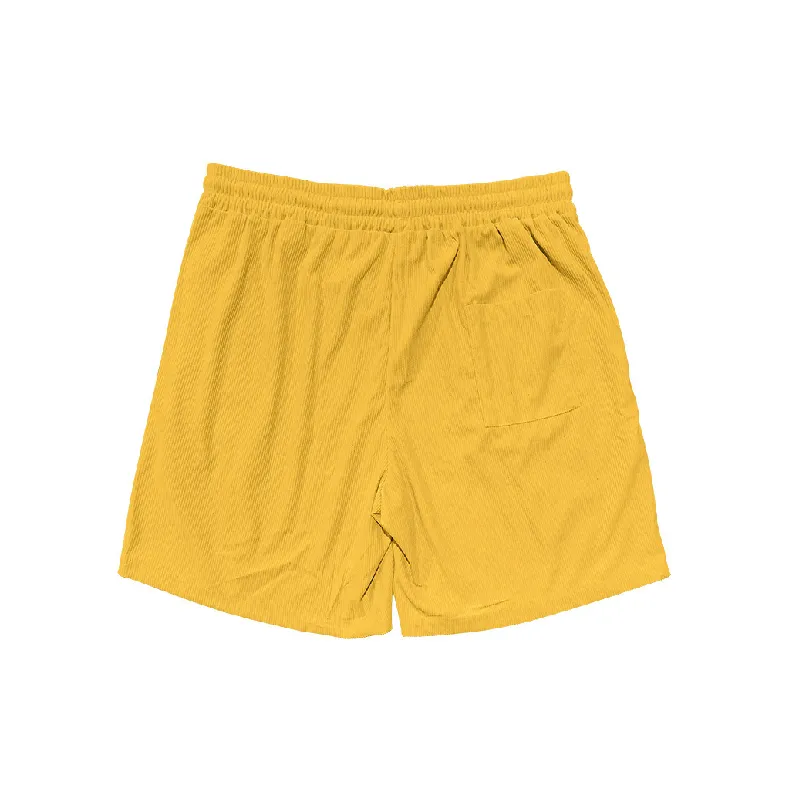 Casual Fashionable Corduroy Sports Shorts-12