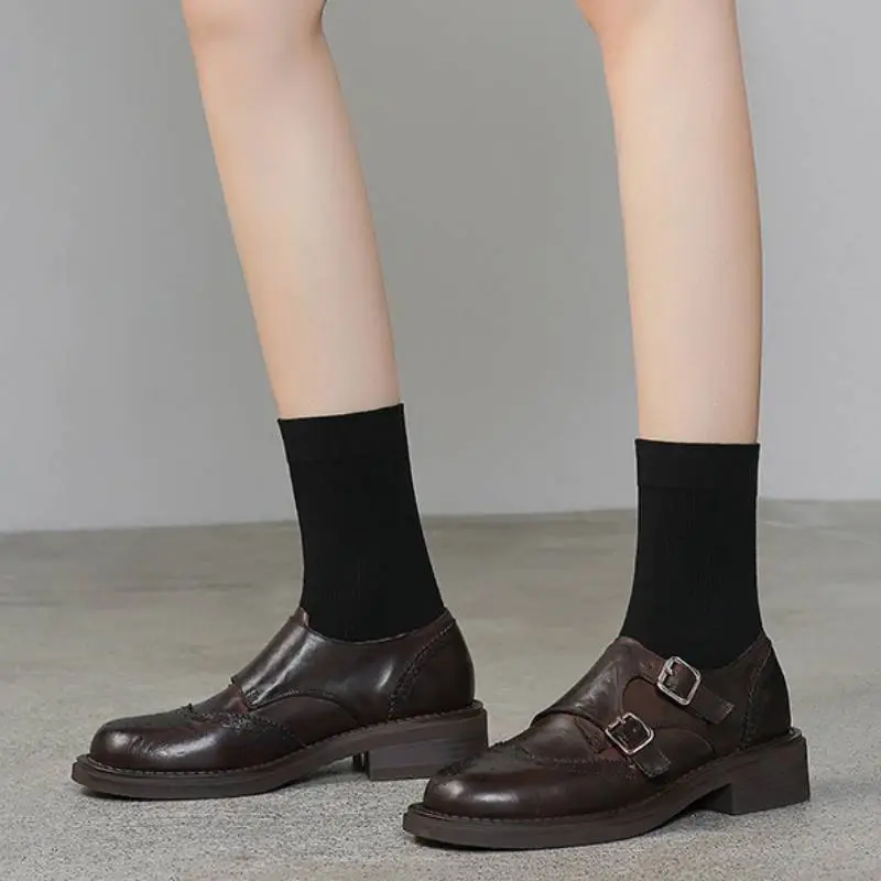 Retro Hollow Out Women'S Casual Shoes-7