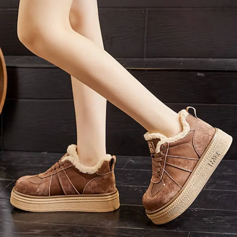 Casual Warm Cotton Shoes-5