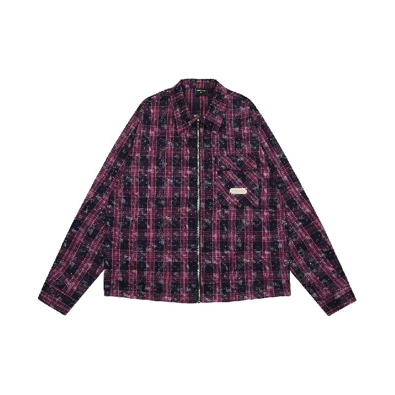 Casual Loose Cotton Blended Fabric Shirt-0