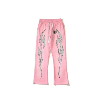 Retro Fire Cotton Sports Pants