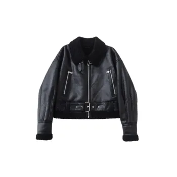 Retro Street Artificial Fur Jacket Women