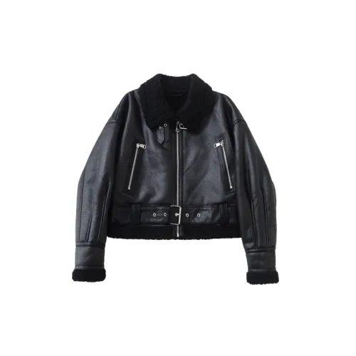 Retro Street Artificial Fur Jacket Women
