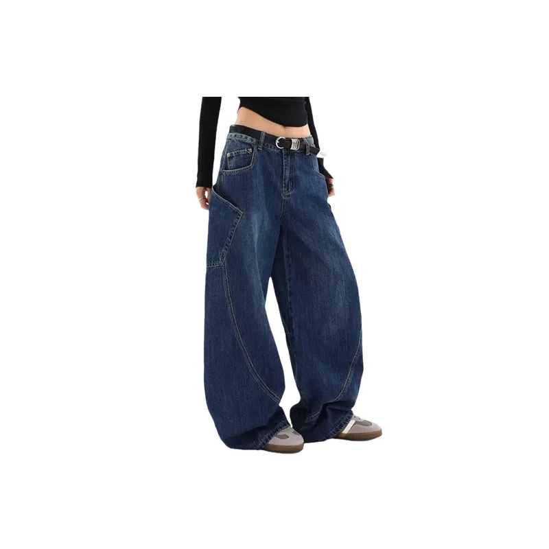 Funky Loose Jeans Women-2
