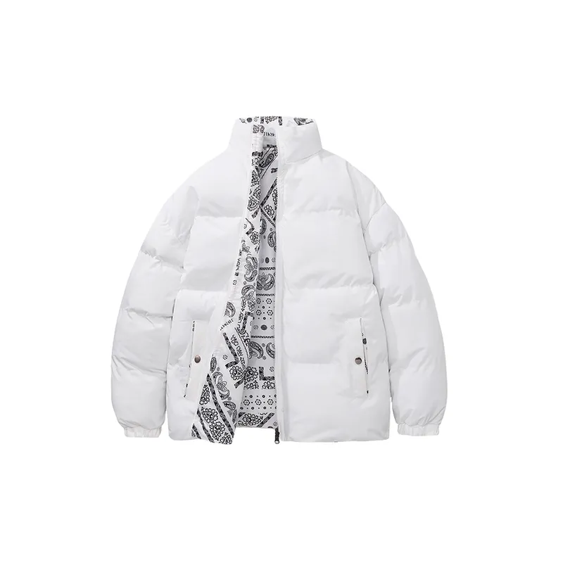 Double sided Loose Casual Thickened Cross border Cotton padded Jacket-2