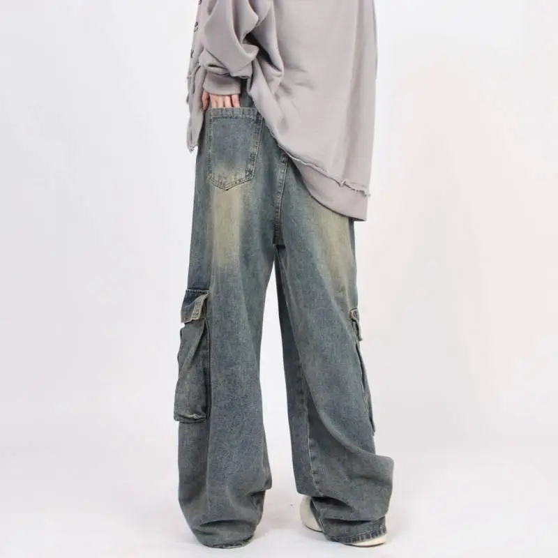 Loose Straight Leg Jeans-1