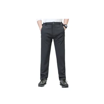 Sporty Waterproof Polyester Hard Shell Pants