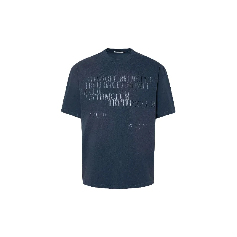 Street Letter 100% Cotton T Shirt-0