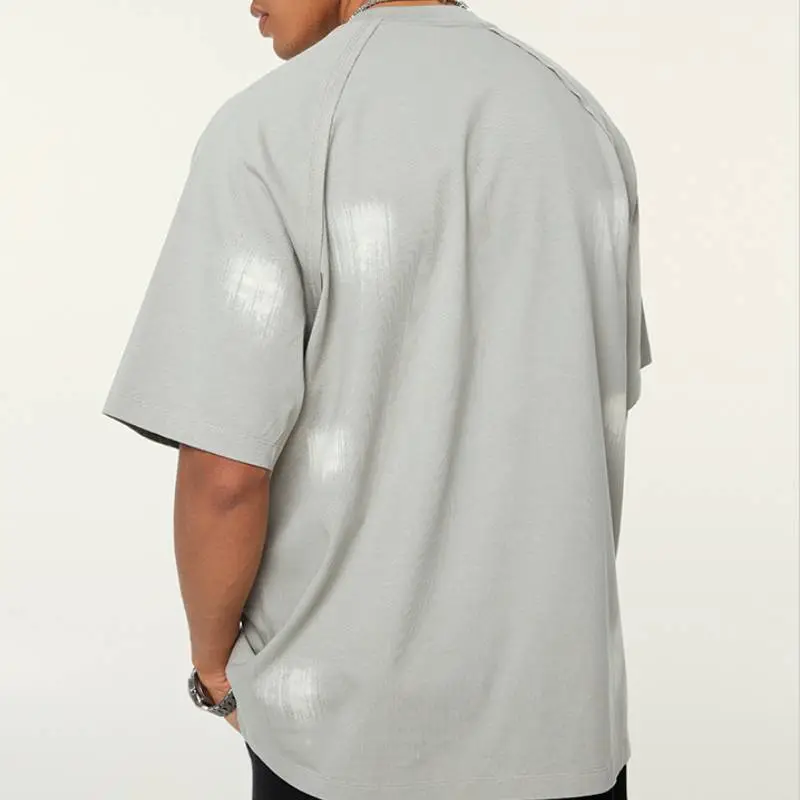 Retro Loose Cotton T Shirt-3