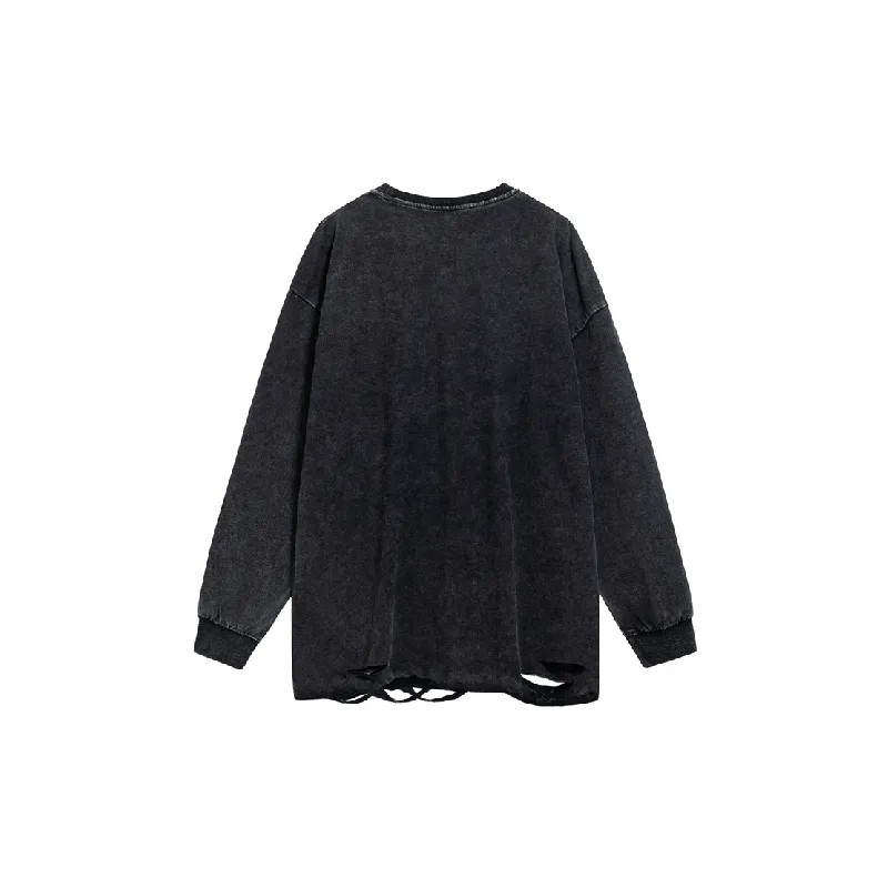 Street Loose Retro T Shirt-1
