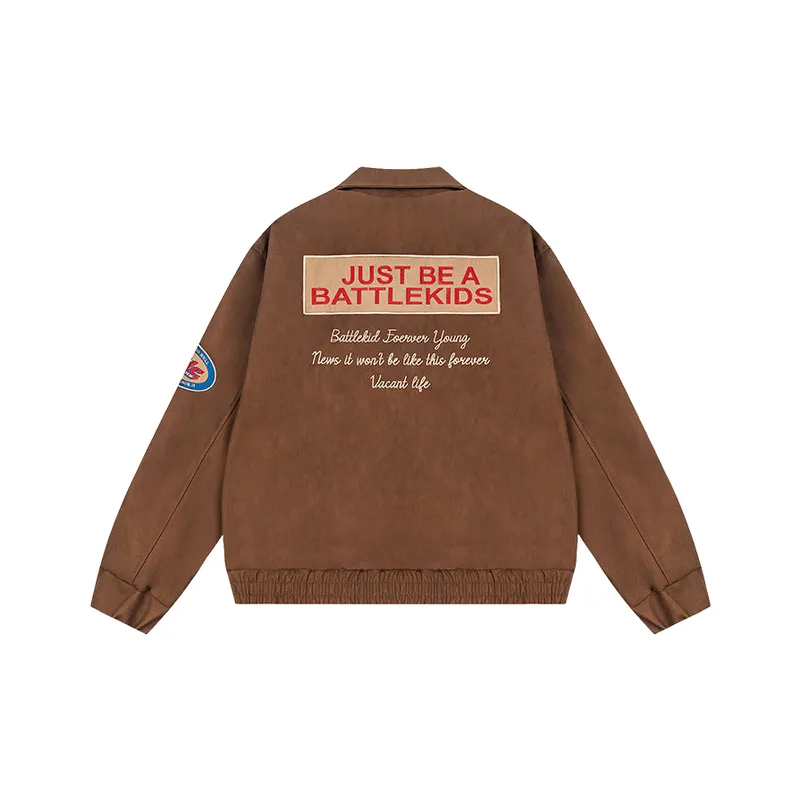 Loose Embroidery Denim Jacket-1
