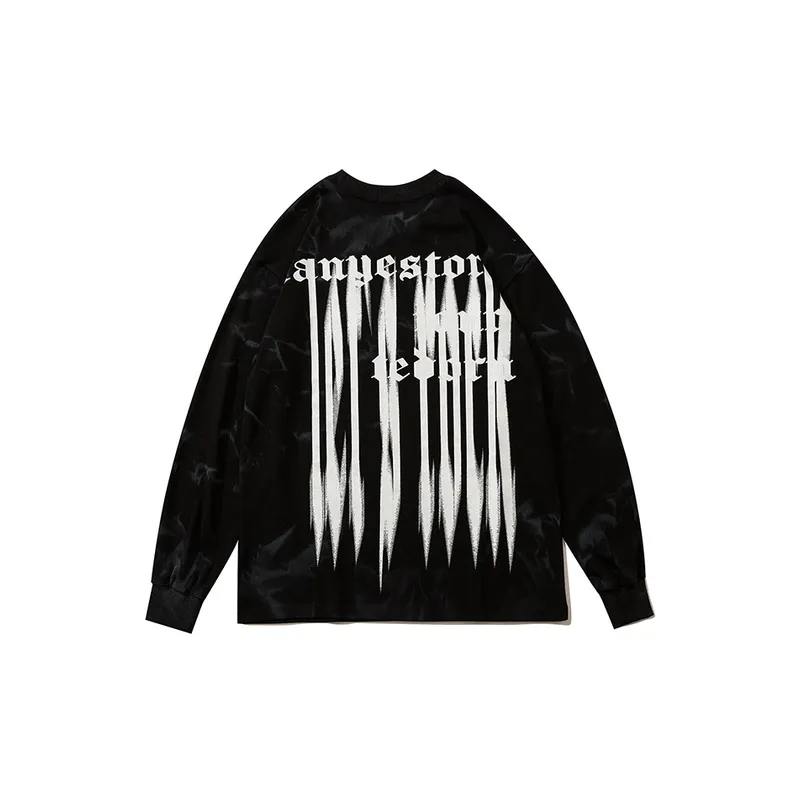 Hip hop Loose Long sleeved Sweater-1