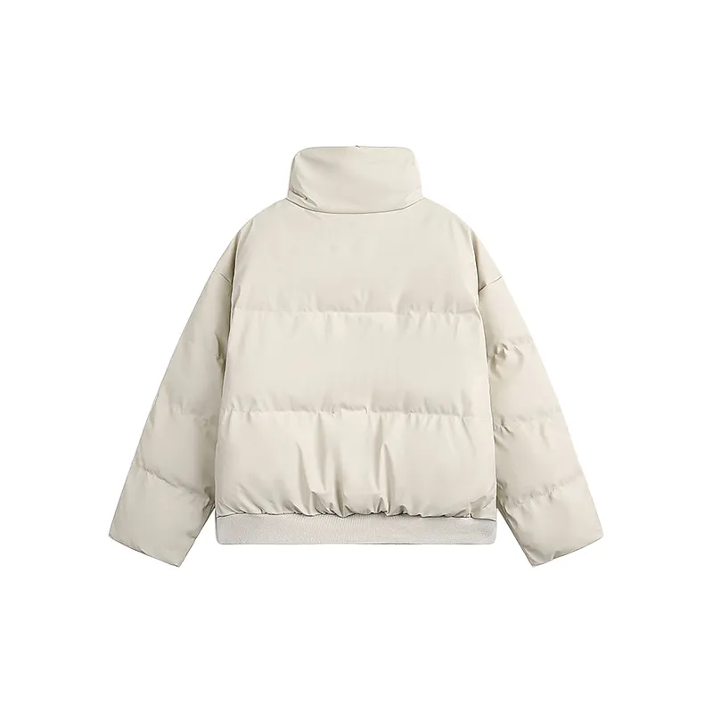 Simple Warming Quilted Jacket-5