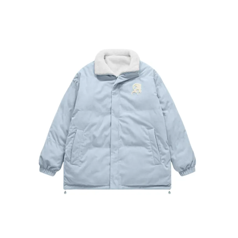 Embroidery Warming Polyester Quilted Jacket