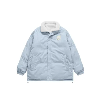 Embroidery Warming Polyester Quilted Jacket