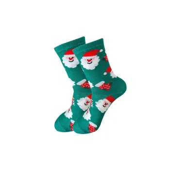 Fashionable Cute Polyester Cotton Mid Calf Sock