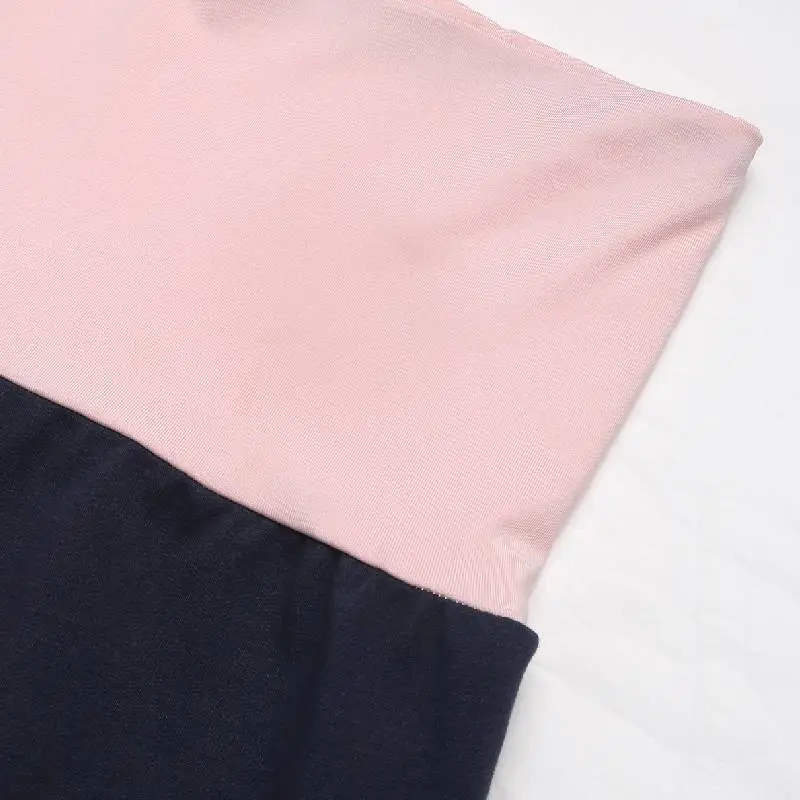 Casual Plain Polyester Sports Pants Women-3
