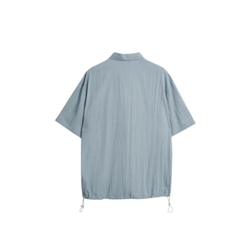 Simple Plain Viscose Shirt-3