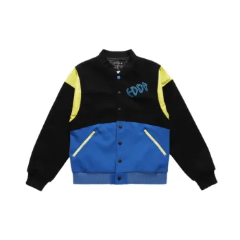 Hip Hop Loose Button Baseball Jacket