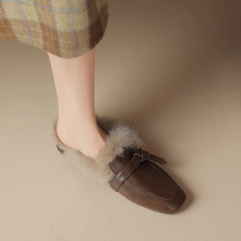 Retro Fashionable Warming Slippers-2