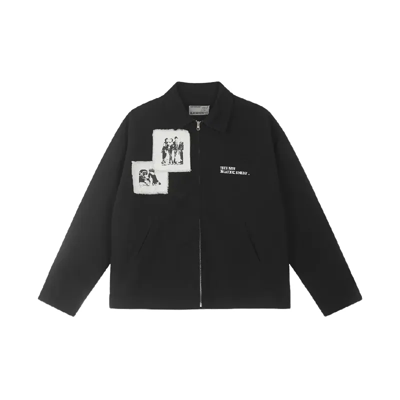Retro Zipper Jacket-0