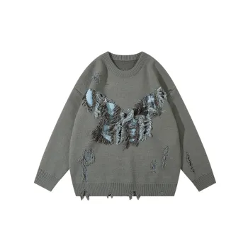 Hollow Out Butterfly Sweater
