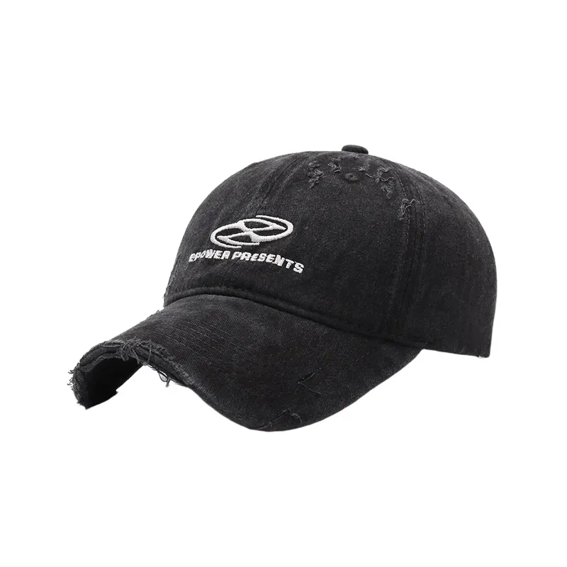 Street Distress Peaked Cap-1