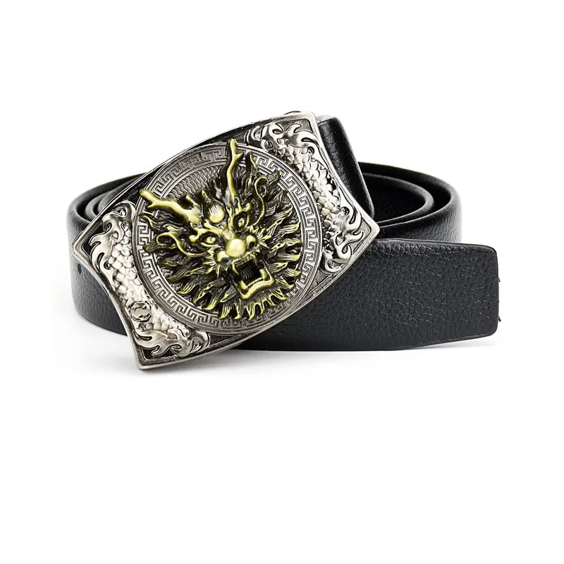 Fashionable Funky Leather Belt-2