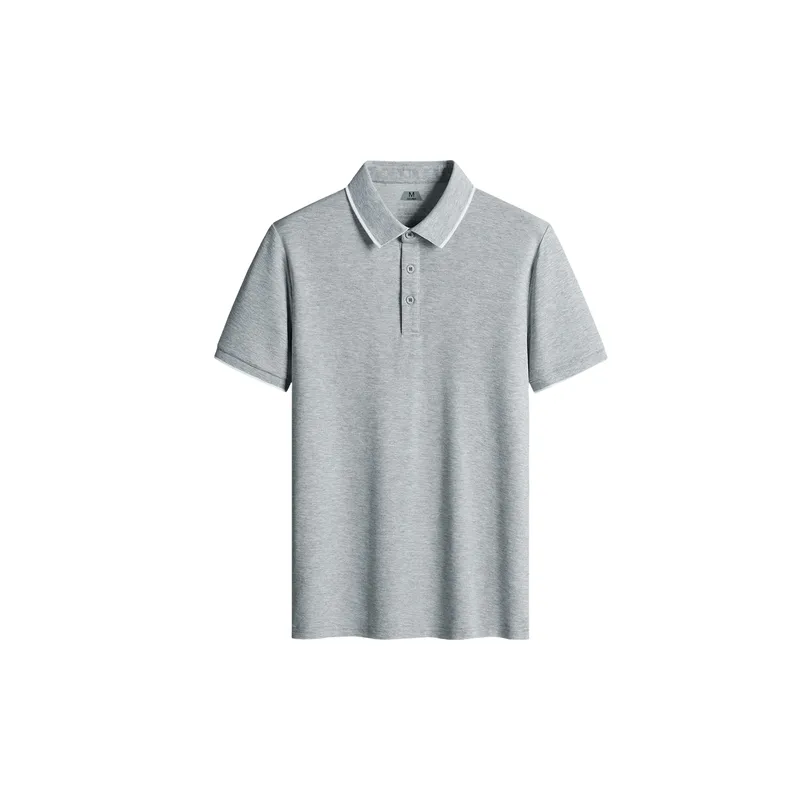Casual Plain Cotton Polo-1
