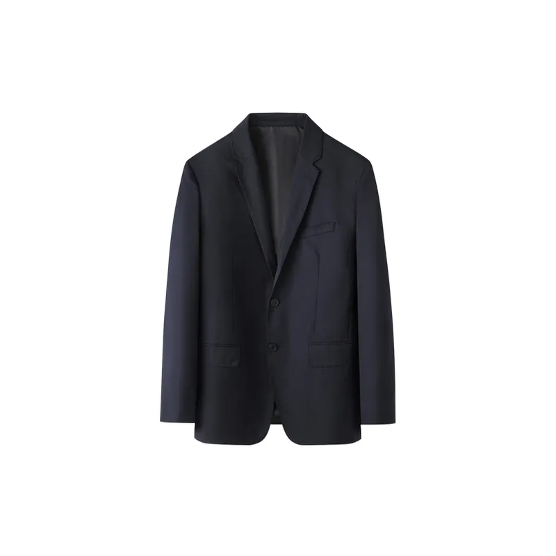 Fashionable Simple Wool Blend Fabric Business Suit