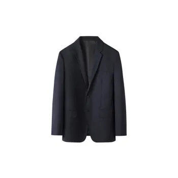 Fashionable Simple Wool Blend Fabric Business Suit