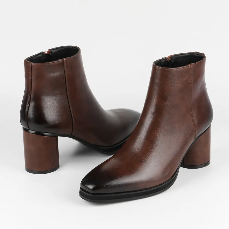 Fashion Simple Ankle Boots-5